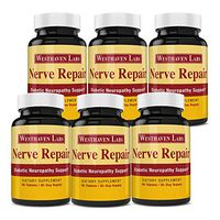 Nerve Repair - Neuropathy Pain Relief for Feet & Hands - Sciatic Nerve Pain Relief - All-Natural Dietary Supplement with Alpha Lipoic Acid - Nerve Renew Neuropathy Support Formula 180 Day Supply