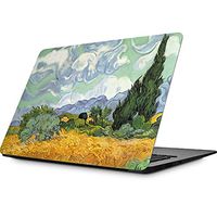 Skinit Decal Laptop Skin for MacBook Air 13.3 (2010-2017) - Originally Designed Van Gogh - Wheatfield with Cypresses Design