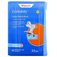 Walgreens Certainty Unisex Stretch Briefs Medium (1)