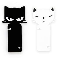 Earbuds Earphone Holder Cord Winder Clip Keeper Headphone Cord Wrap Management Headset Wire Organizer 2 PCS Cute Cat Kitten Tangle Free Storage