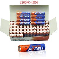 AAA 1.5V LR03 E92 AM4 MN2400 Alkaline Batteries 2200Pcs