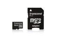 Transcend 8 GB microSDHC Flash Memory Card TS8GUSDHC6