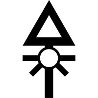 Top Left Industries Eldar Black Rune Vinyl Decal Sticker (2x3 / Black)