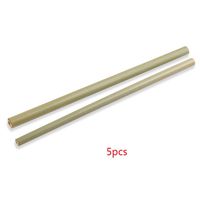 Bamboo Drinking Straw, 1pcs/5pcs Natural Wood Straws Eco-Friendly Fruit Juice Milk Cocktail Reusable Straw(5pcs/Set)