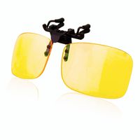 Blue Light Blocking Glasses Clip On Computer Eyewear,UV Blocking Sunglasses Clip [Anti-eyestrain] for PC Game/Computer/Cell Phone/TV Reading Protective Eyewear