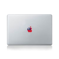 Apple Flag of Taiwan Vinyl Sticker for MacBook (13/15) or Laptop