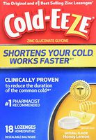 Cold-EEZE Cold Remedy Lozenges Honey Lemon, 18 Count