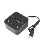 Combo Hub Multi-Memory Card Reader With 3 USB 2.0 Ports