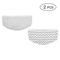 2 Pack Bissell Washable Microfiber Steam Mop Pads Replacement for Bissell Powerfresh Steam Mop 1940 1440 1544 1806 2075 Series, Models 19402 19404 19408 1940A 1940Q 1940T 1940W (2 Pack)