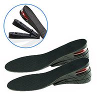 Echodo 7CM 3-Layer Shoe Lift Inserts Air up Height Increase Elevator Shoes Insole for Men and Women 1Pair