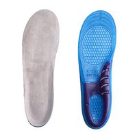 Sports Gel Insoles Full Length Comfort Inserts Relieve Flat Feet, Plantar Fasciitis, Foot Pain