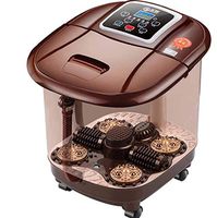 AYMMY Electric Roller Massage Foot Bath Thermostatic Heating Foot Barrel Massage Footer Microcomputer Type