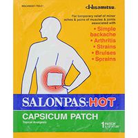 Salonpas-Hot Capsicum Patch 1 Each (Pack of 2)