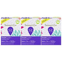 Summer's Eve Freshcycle Cleansing Cloths | Reduces Period Odor | 14 Count | Pack Of 3