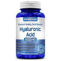NASA Beahava Hyaluronic Acid 200mg 180 Veggie Capsules - Support Healthy Joints - Promote Healthy Skin - 200mg per Serving - (Non-GMO & Gluten Free)