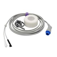 Compatible Mindray Spo2 Sensor Multi-site Nellcor Tech 9.8 ft 12 Pins Connector