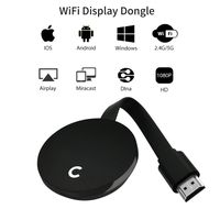 YEHUA WiFi Display Dongle Wireless Screen Share Device to TV HDMI 1080P Converter Adapter for Streaming Video Support DLNA Airplay Miracast Receiver