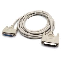 Yootop DB25 Extension Cable Male to Female Parallel Cable 9.8Ft