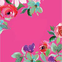 Boho Floral Party Paper Luncheon Towel, Set of 20-7 x 1 x 7 Inches