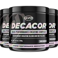 Decacor Creatine (3 Pack) - Best Creatine Powder - 10 Creatine Blend - Top Creatine Supplement
