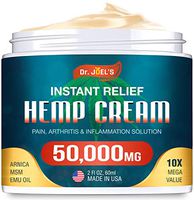 Pain Relief Cream - Maximum Strength 50,000 MG - Fast Relief from Pain, Ache, Arthritis & Inflammation - Made & 3rd Party Lab Tested in USA