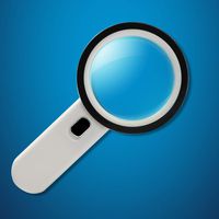 ElectroOptix White 30x HD Magnifier, 12 Led Magnifying Glass Handheld Magnifier for Reading, Coins, Stamps, Map,Jewelry, Inspection,