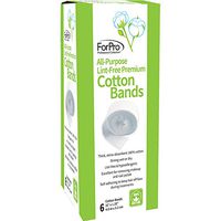 ForPro All-Purpose Lint-Free Premium Cotton Bands, 100% Cotton, Lint-Free, Hypoallergenic, Self-Adhering, 6-Count