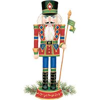 Caspari Nutcrackers Decorative Die-Cut Gift Tags, 20 Included