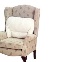 Chums FLEECE BACK REST LUMBAR SUPPORT AID ARMCHAIR CUSHION