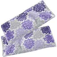Solayman’s Natural Lavender Infused Eye Pillow for Yoga, Meditation, Relaxation, Headache, Stress Relief- Set of 2 - Purple Fleece