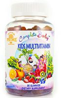 Kid Multivitamin Gummies: Vitamin A, C, D, E, B6, B12 Top Essential Vitamins & Minerals | Supports Immune, Energy, Metabolism + Choline for Focus | No Sugar, Gluten Free & Non-GMO by Complete Body