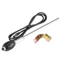 Aramox Radio Antenna,Car Aerial Replacement Radio Antenna Guard Mount for Toyota Hilux 1989-1997