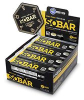 SOBAR Protein Bar, 20g Protein, 210 Calories, Reduces Alcohol Absorption, High Protein Snack, Honey Peanut, Pack of 12