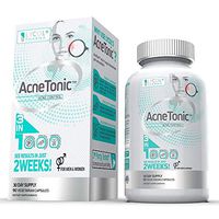 Acne Treatment Supplement Skin Tonic Powerful Antioxidant and Advanced Immune System Support for Teens, Men and Women Highly Effective Hormone Control with Neem Powder Non-GMO Grape Seed