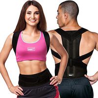 Posture Corrector for Women & Men – Back Brace & Shoulder Support Trainer for Pain Relief & Improve Bad Slouching Problems - Fully Adjustable Clavicle Medical Belt Straightener (X-Large)