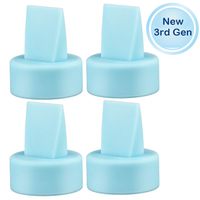 Maymom Duckbill Valves for Spectra. Designed for Spectra S1 Spectra S2 Spectra 9 Plus Spectra Dew 350 Not Original Spectra Pump Parts Spectra S2 Accessories Replace Spectra Valve (4 ct Blue)