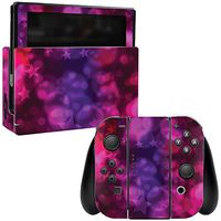 MightySkins Skin Compatible with Nintendo Switch - Star Power | Protective, Durable, and Unique Vinyl Decal wrap Cover | Easy to Apply, Remove, and Change Styles | Made in The USA