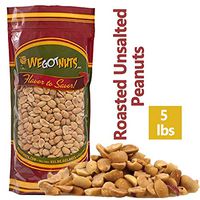We Got Nuts Peanuts Roasted Unsalted, 5 Lb