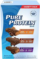 Pure Protein Bar SP. Limited Variety pk. (7 Chocolate Peanut Butter, 7 Chewy Chocolate Chip, 7 Chocolate Deluxe), 21 ct. of 1.76 Oz bars -(4 Box total)