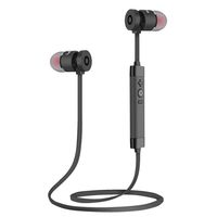 GBSELL Bluetooth Wireless In-Ear Stereo Headphones Waterproof Sports Running Headphones (Black)