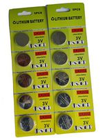EX-ENERGY CR2032 Lithium 3V Batteries Coin and Button Cell (2 x Pack of 5) 10count