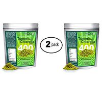 Sunlit Chlorella w/Turmeric Tablets. Cracked Cell, Superfood supplement combines Organic raw non-GMO Chlorella Pyrensoidosa with Turmeric root (95% Concentrated Curcumin). No fillers no preservatives.