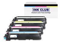 Compatible Toner Cartridge Replacement for Brother TN210, Value Bundle (K,C,M,Y) For HL-3040/30070, MFC-9010/9120/9320