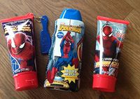 Spider-Man Spiderman 3 Pc Bath Set Shampoo Body Wash Hair Gel