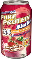 WWSN: Pure Protein Shake Strawberry 12 ct 11 oz