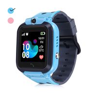 ZOPPRI Smartwatch for Kid, IP67 Waterproof 1.44 inchTouch Screen Watches. GPS Tracker with SOS and Pedometer with Camera Phone Watch. Smartwatch for 3-14 Year Old Children Girls Boys (Blue)