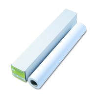 HP Q1412B Designjet Universal Heavyweight Paper, 6.1 mil, 24" x 100 ft, White