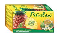 Pineapple Tea for Weight Loss and Detox with Artichoke, Green Tea, Yacon and Stevia - 100% Natural from Peru (30 Tea Bags)