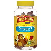 Omega-3 - Natural Fruit Flavors 120 Gummies Fish Oil