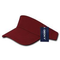 DECKY Sports Visor, Maroon